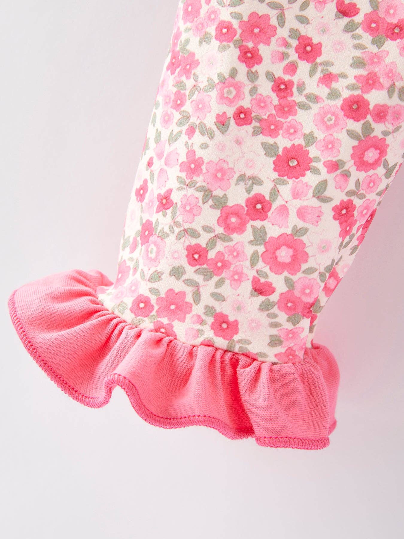 Rylee Faith Designs - Football Bow Smock Embroidered Girls Ruffle Outfit Set