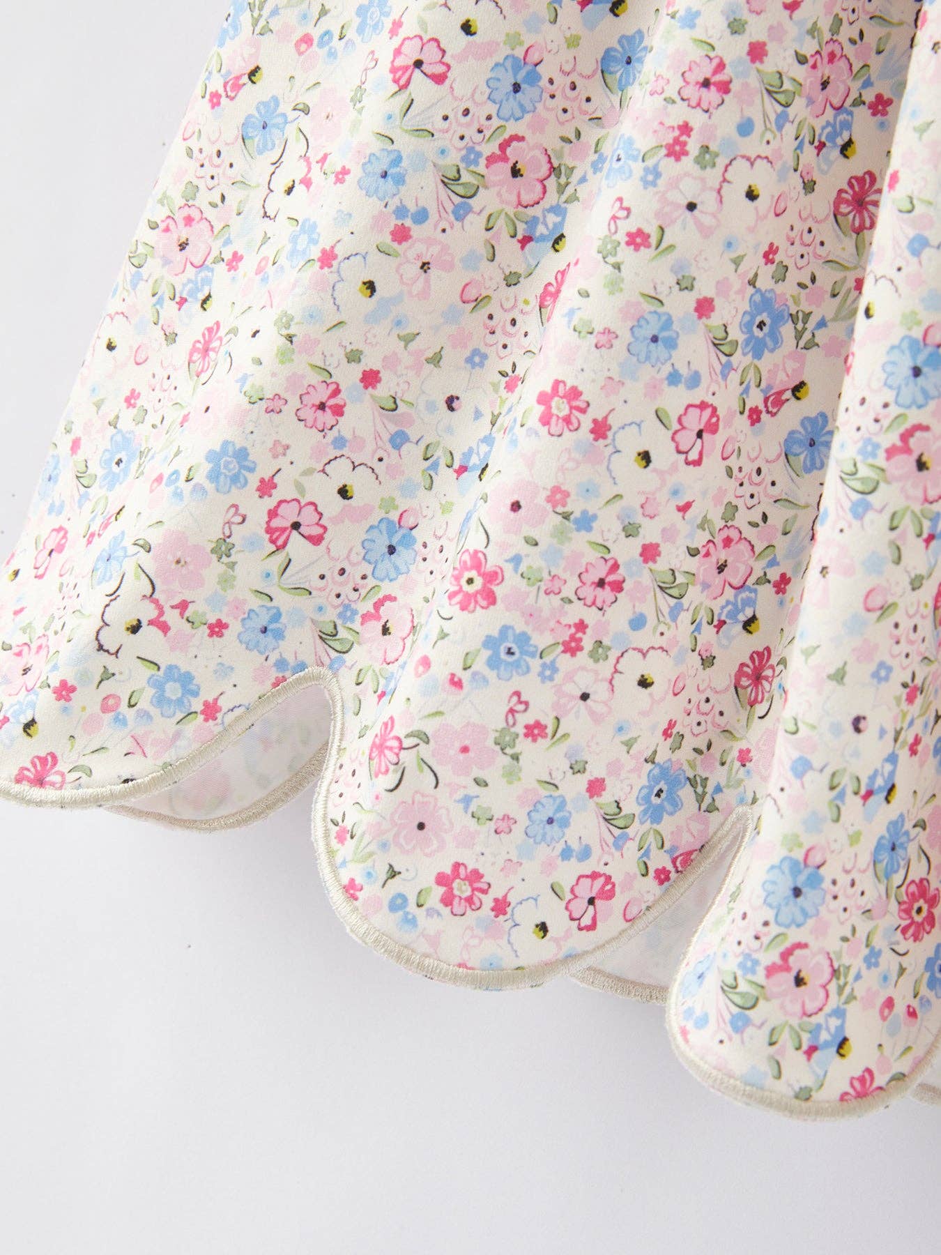 Rylee Faith Designs - Football Smock Embroidered Girls Dress