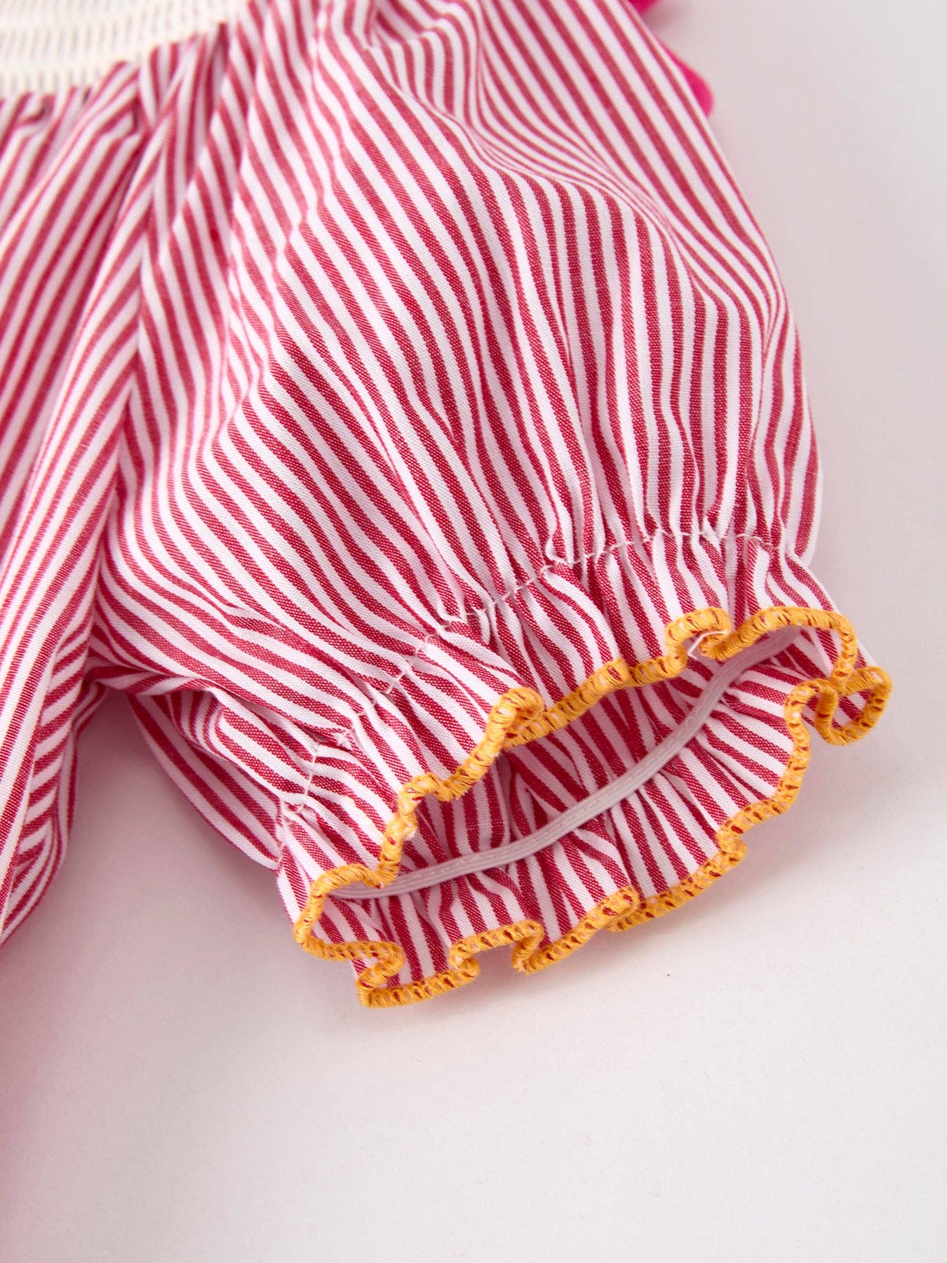 Rylee Faith Designs - Rooster Smock Embroidered Girls Dress