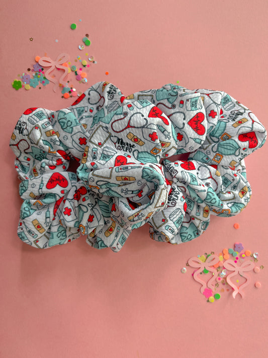 Nurse Life Oversized Scrunchy