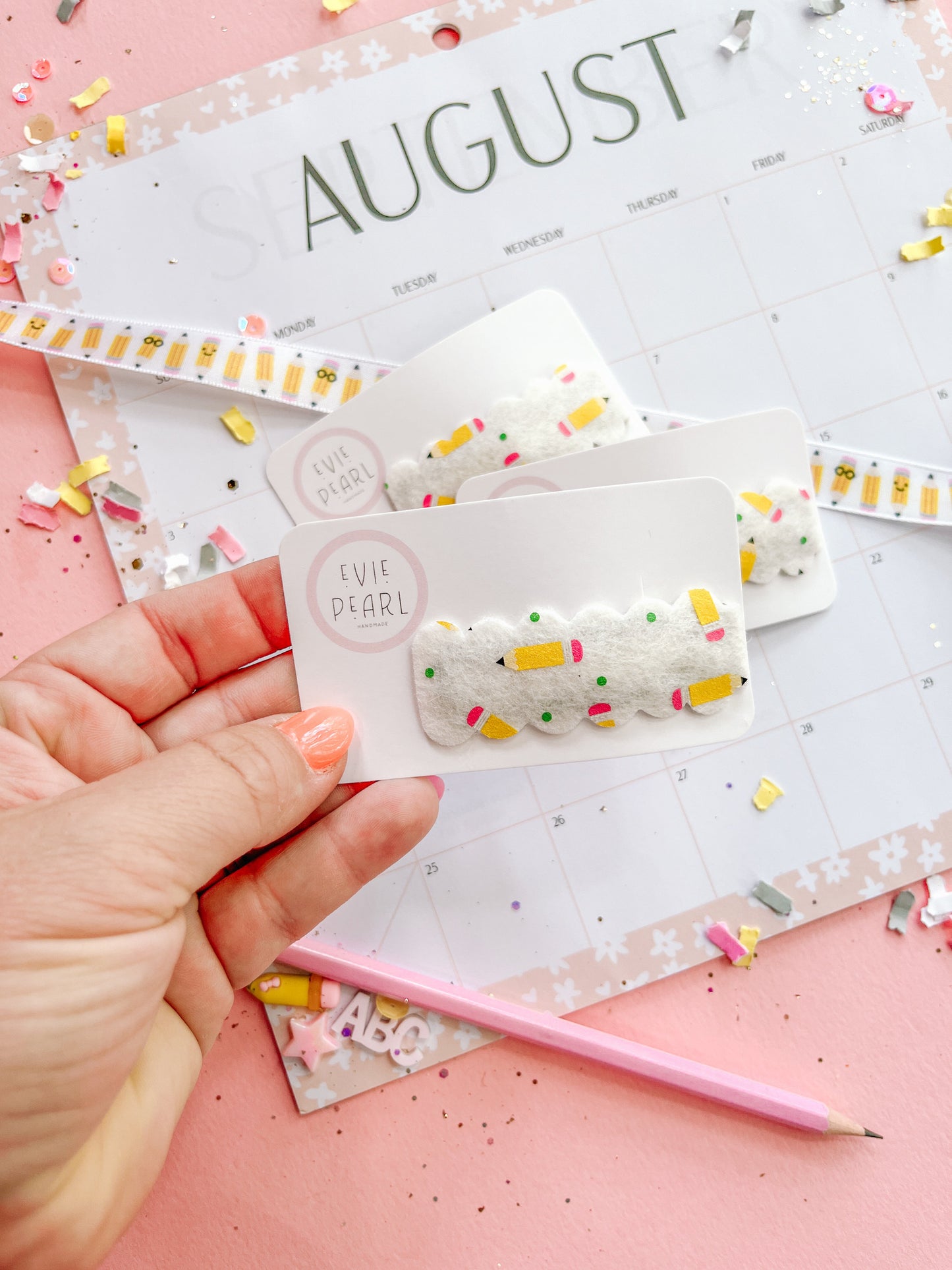 Pencil Single Snap Clip